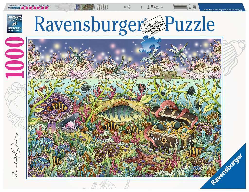Underwater Kingdom at Dusk 1000pc Ravensburger Puzzle
