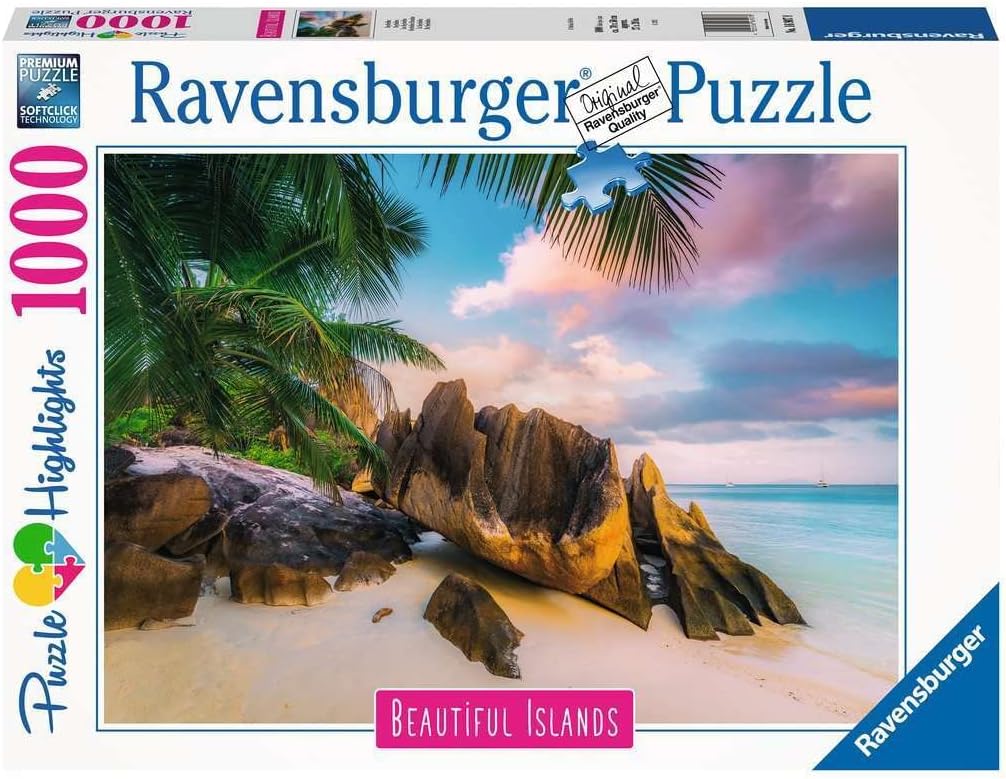 Beaut Islands Seychelles 1000pc Ravensburger Puzzle