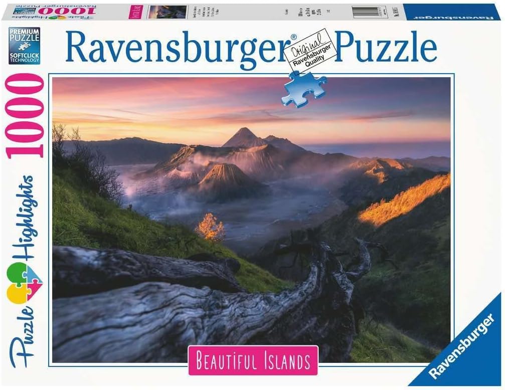 Beaut Islands Mount Bromo 1000pc Ravensburger Puzzle