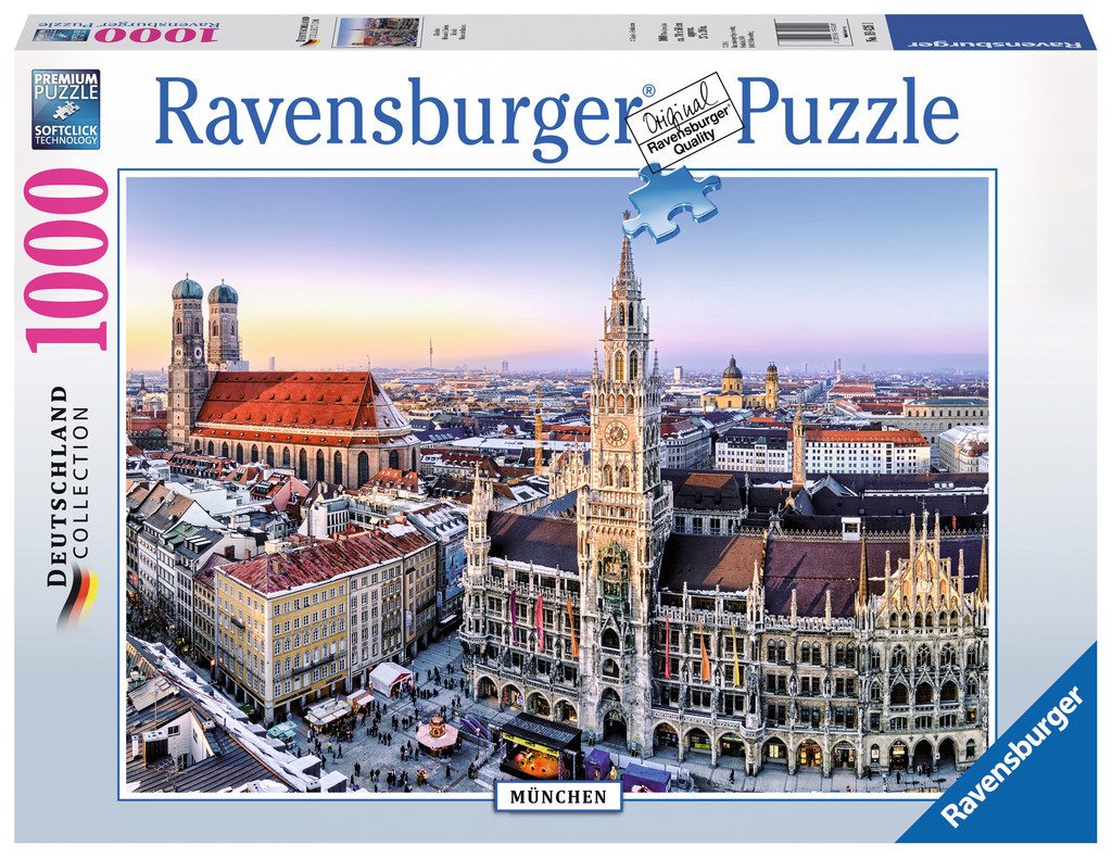 Beautiful Germany 1000pc Ravensburger Puzzle