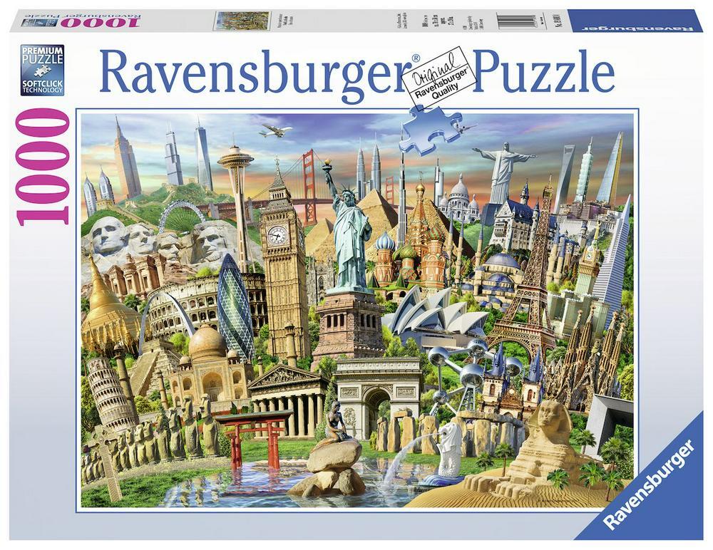 World Landmarks 1000pc Ravensburger Puzzle