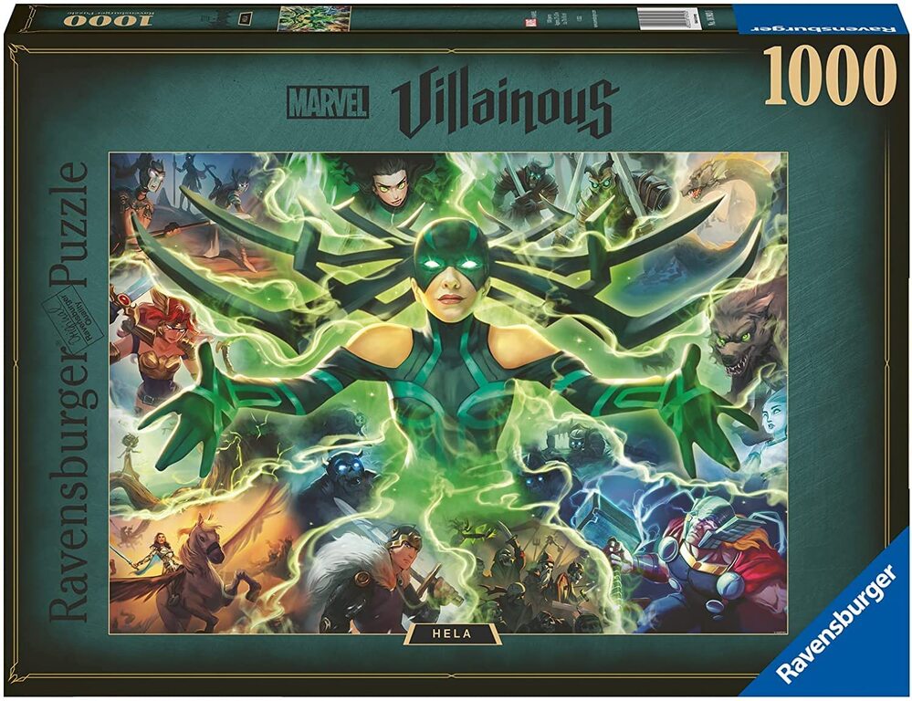 Villainous Hela 1000pc Ravensburger Puzzle