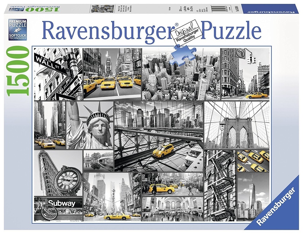 New York Cabs 1500pc Ravensburger Puzzle