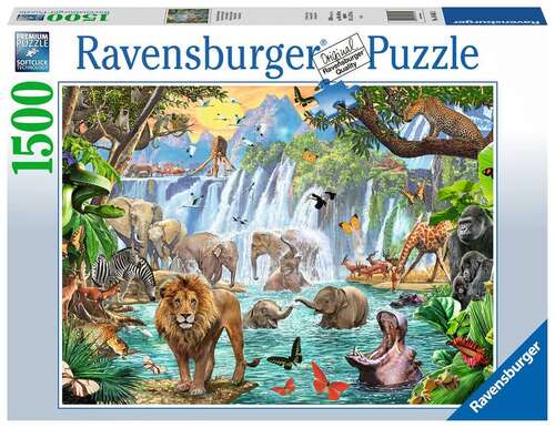 Waterfall Safari 1500pc Ravensburger Puzzle