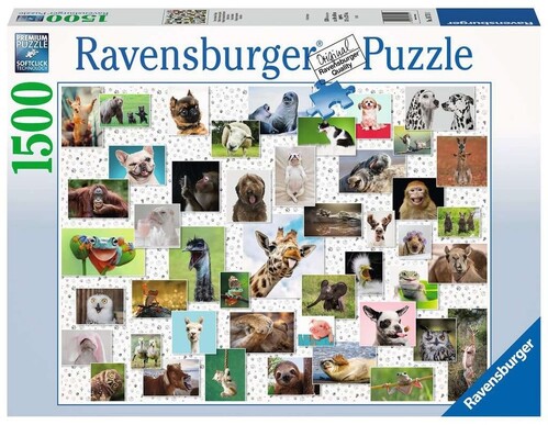 Funny Animals 1500pc Ravensburger Puzzle