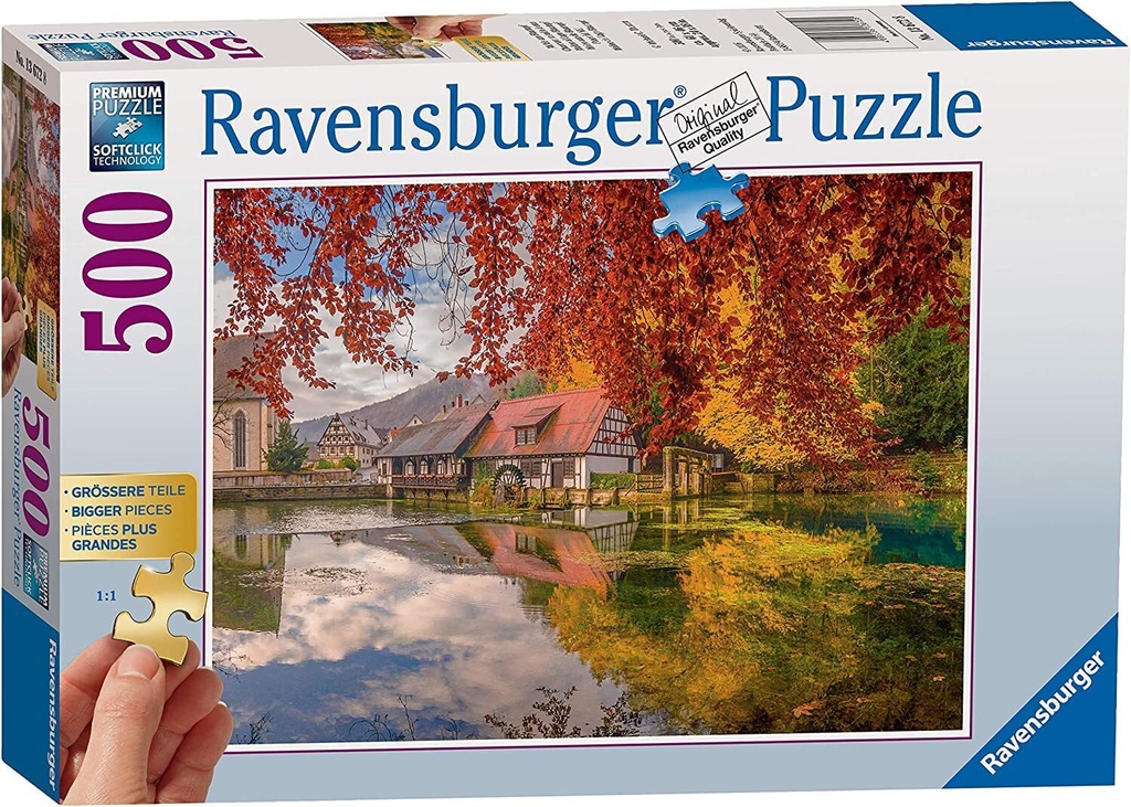 Peaceful Mill 500pc Ravensburger Puzzle
