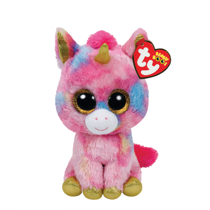 Fantasia The Multicoloured Unicorn - Ty Beanie Boos   Regular