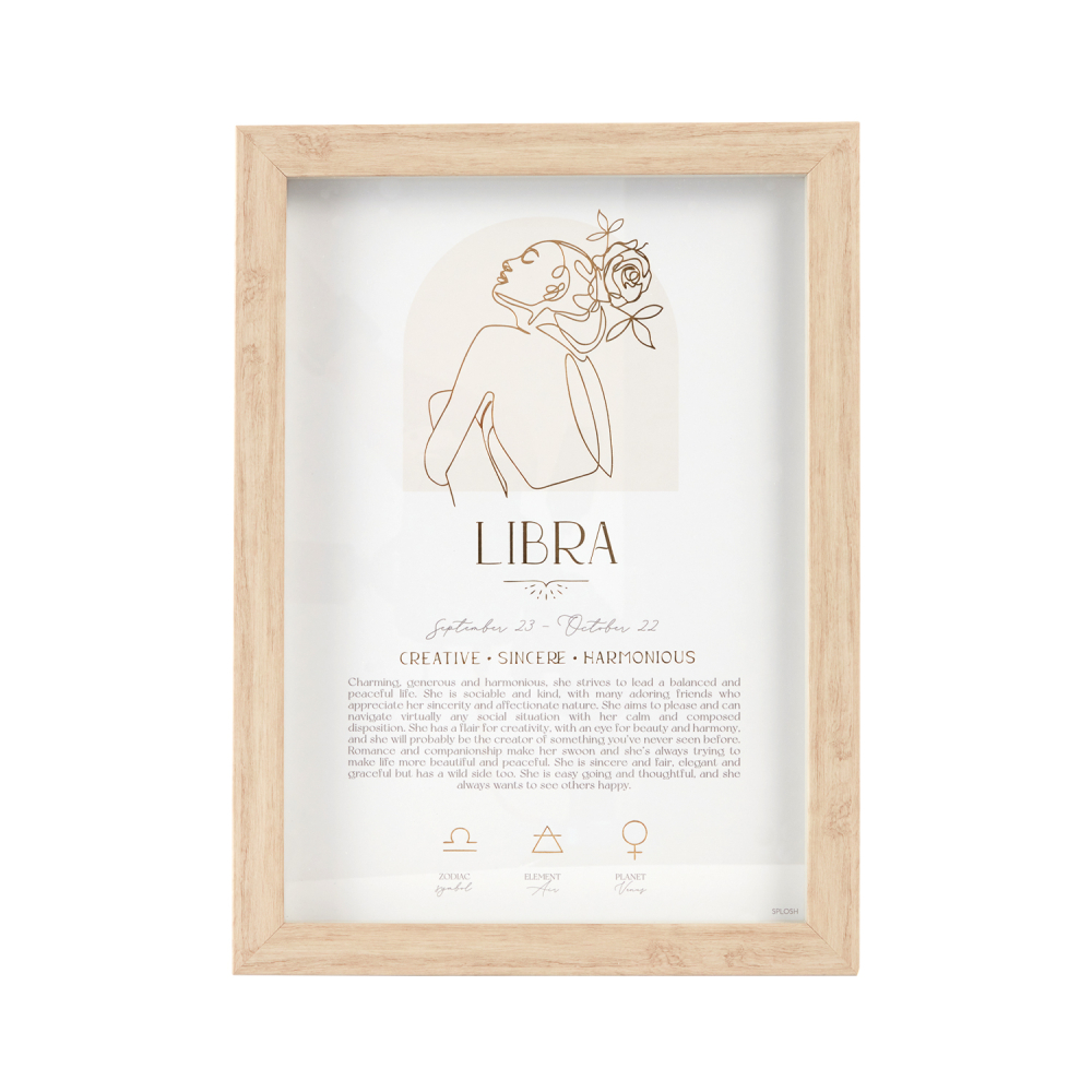 Mystique Framed Print Libra