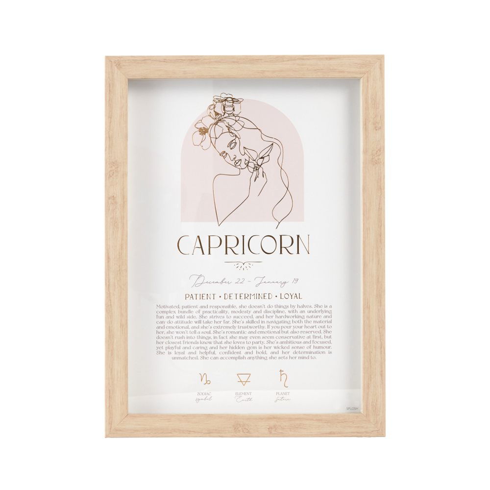 Mystique Framed Print Capricorn