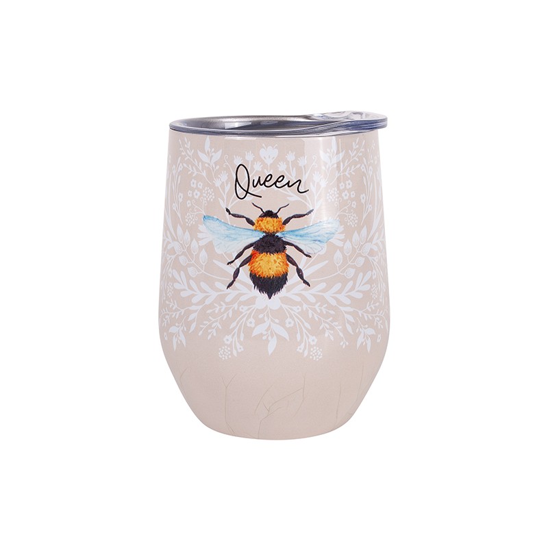 Beeutiful Bees Wine Tumbler - Queen Bee