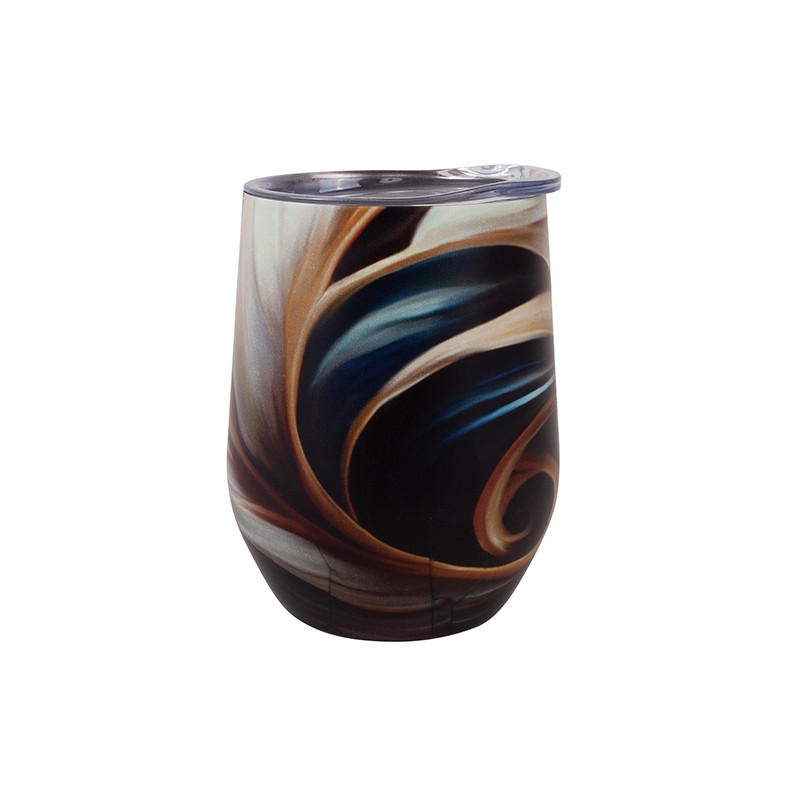 Lily & Mae Wine Tumbler - Black