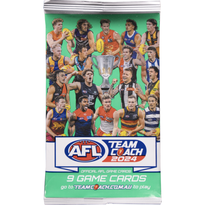 2024 AFL TeamCoach Trading Cards Booster Packs