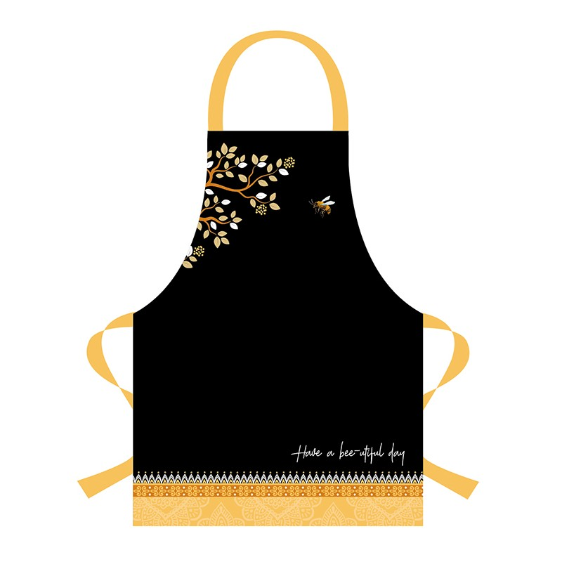 Beeutiful Bees Apron - Black Tree