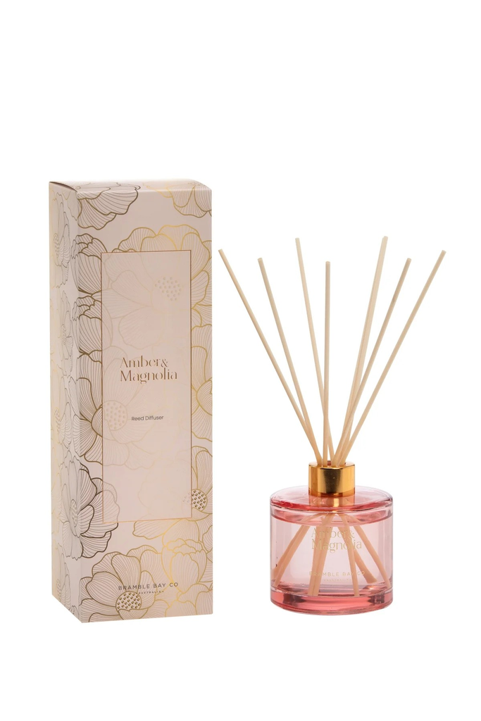 Elegance Amber & Magnolia Diffuser - Bramble Bay Co
