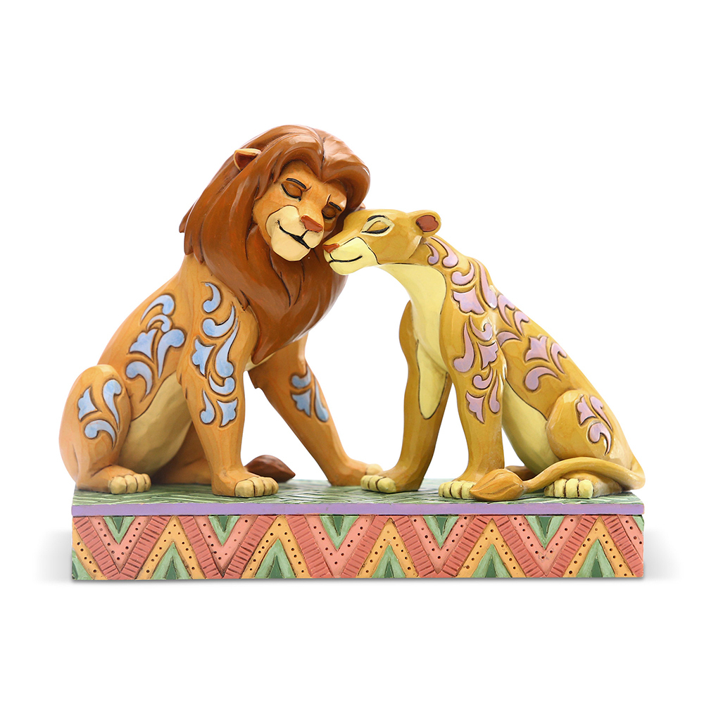 The Lion King Simba & Nala 'Savannah Sweethearts' Figurine - Disney Traditions by Jim Shore