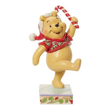 Winnie the Pooh 'Christmas Sweetie' Pooh Figurine - Disney Traditions by Jim Shore