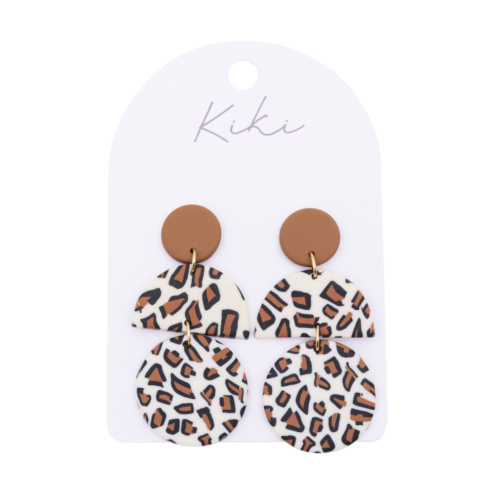 Kiki Leopard Earrings