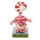 Alice in Wonderland: Cheshire Cat 'Candy Cane Cheer' Figurine - Disney Traditions by Jim Shore