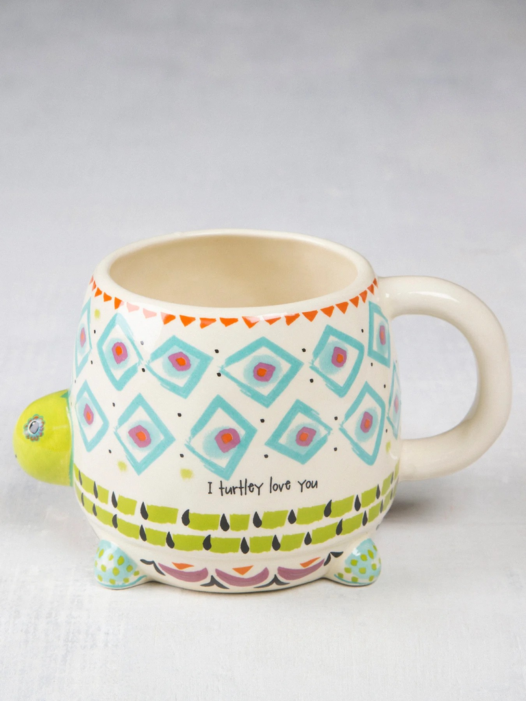 Folk Art Mug - Myrtle the Turtle