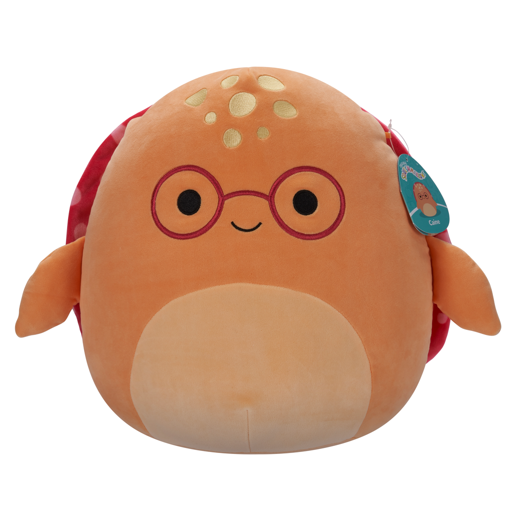 Caine the Orange Leatherback Turtle 14 Inch Squishmallows Wave 18 Assortment A