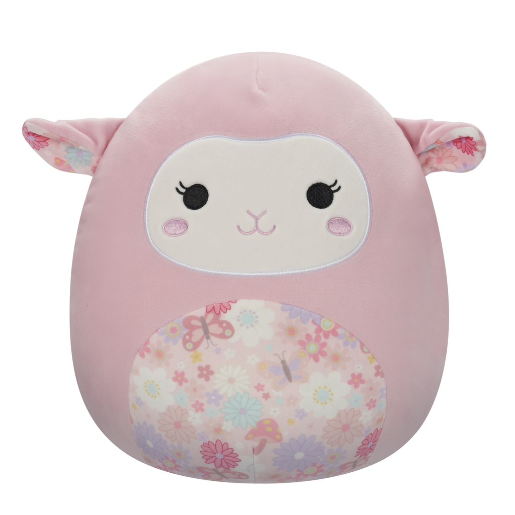 Lala the Pink Lamb 12 Inch Squishmallows Wave 18 Assortment A