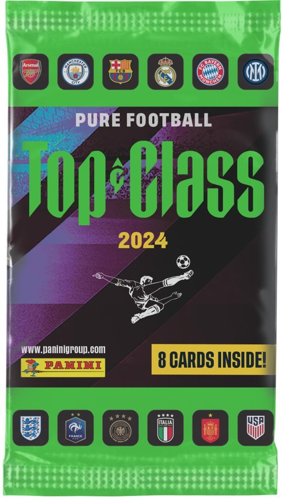 Panini Top Class 2024 Soccer Trading Card Booster Pack