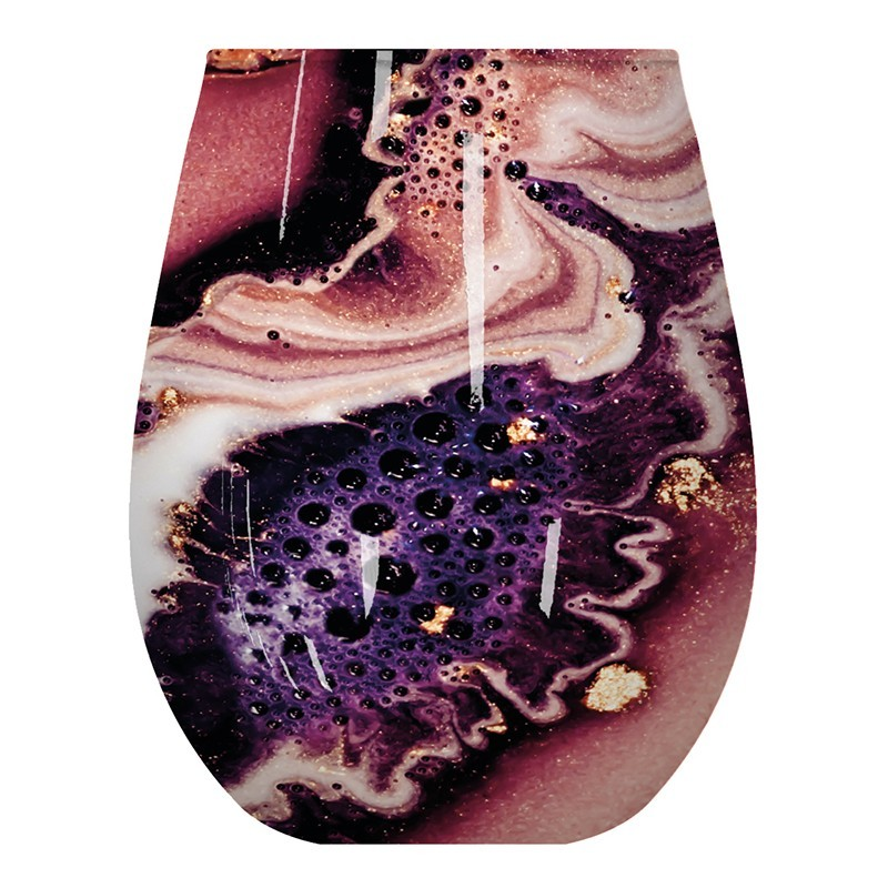 Pink Marshmallow 380g Scented Soy Candle in Fuchsia - Lily & Mae