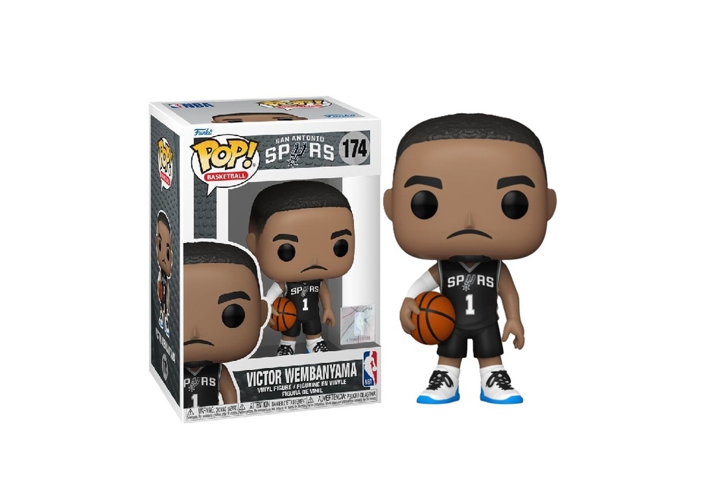 NBA: Spurs - Victor Wembanyama Funko Pop! Vinyl Figure #174