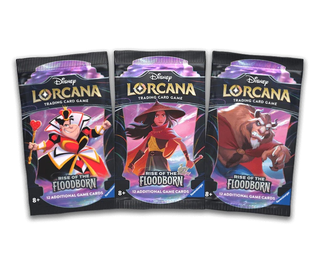 Disney Lorcana Trading Cards Rise of The Floodborn Booster Pack