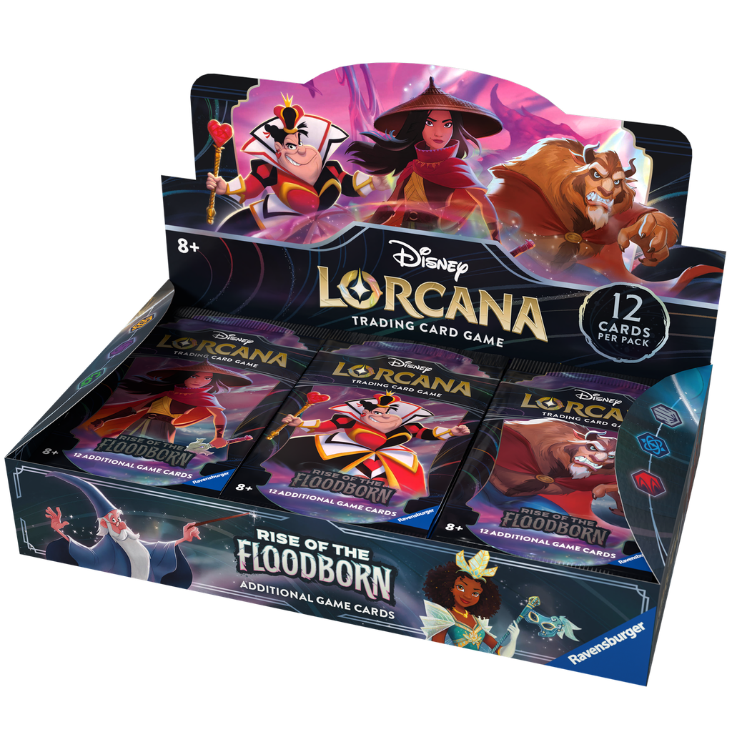 Disney Lorcana Trading Cards Rise of The Floodborn Sealed Booster Box