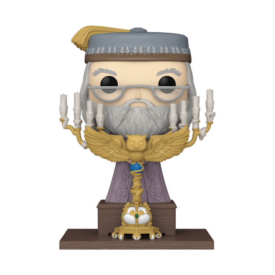 Harry Potter Dumbledore W/ Podium Pop! DLX