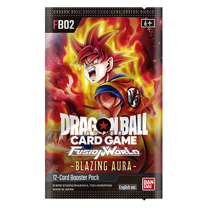 Dragon Ball Super Card Game Fusion World Blazing Aura Booster Pack [FB02]
