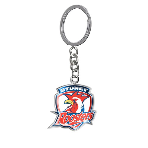 NRL Sydney Roosters Enamel Keyring