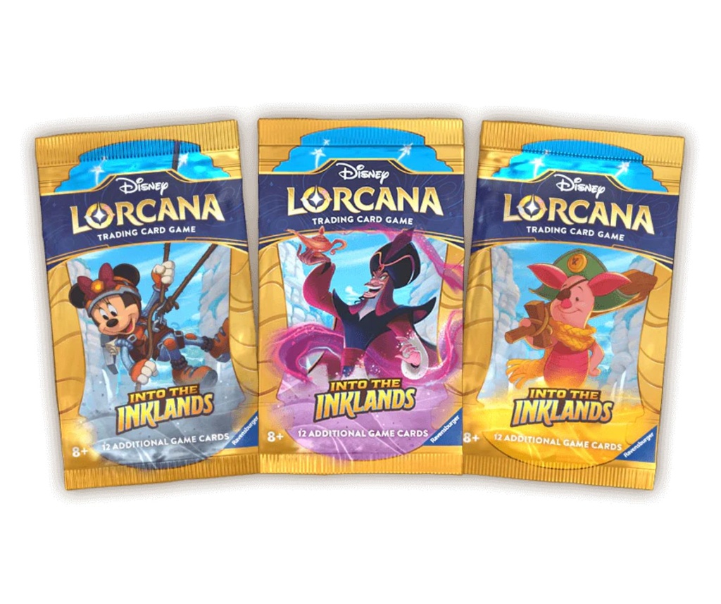 Disney Lorcana Trading Cards Into The Inklands Booster Pack