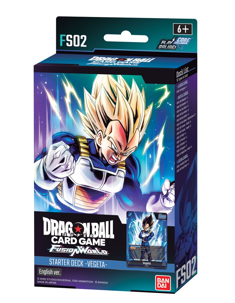 Vegeta [FS02] Dragon Ball Super Card Game Fusion World - Starter Deck