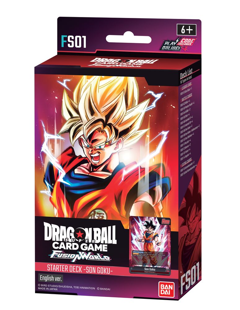 Son Goku [FS01] Dragon Ball Super Card Game Fusion World - Starter Deck