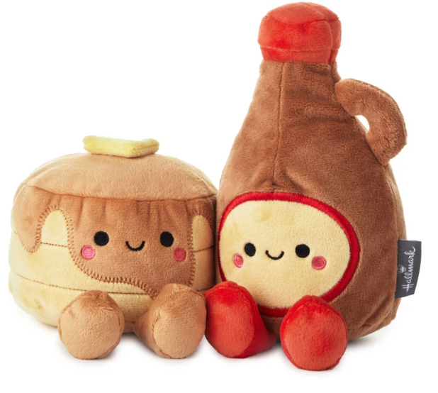 Hallmark Better Together Magnetic Plush - Pancakes and Syrup