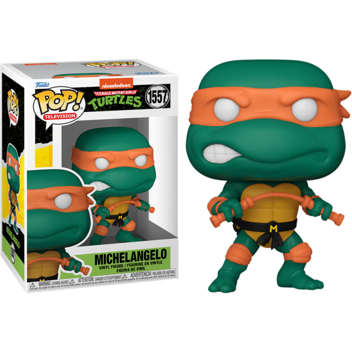 Teenage Mutant Ninja Turtles - Michelangelo (Retro) Funko Pop! Vinyl Figure