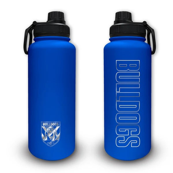 NRL Canterbury-Bankstown Bulldogs Stainless Steel Drink Bottle