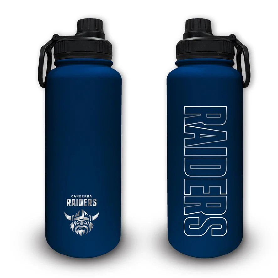 NRL Canberra Raiders Stainless Steel Drink Bottle