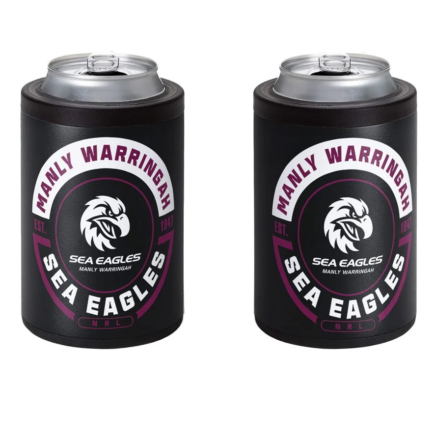 NRL Manly Warringah Sea Eagles Insulated Can Cooler