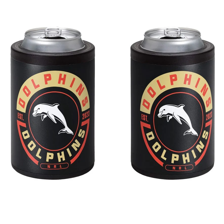 NRL Dolphins Insulated Can Cooler