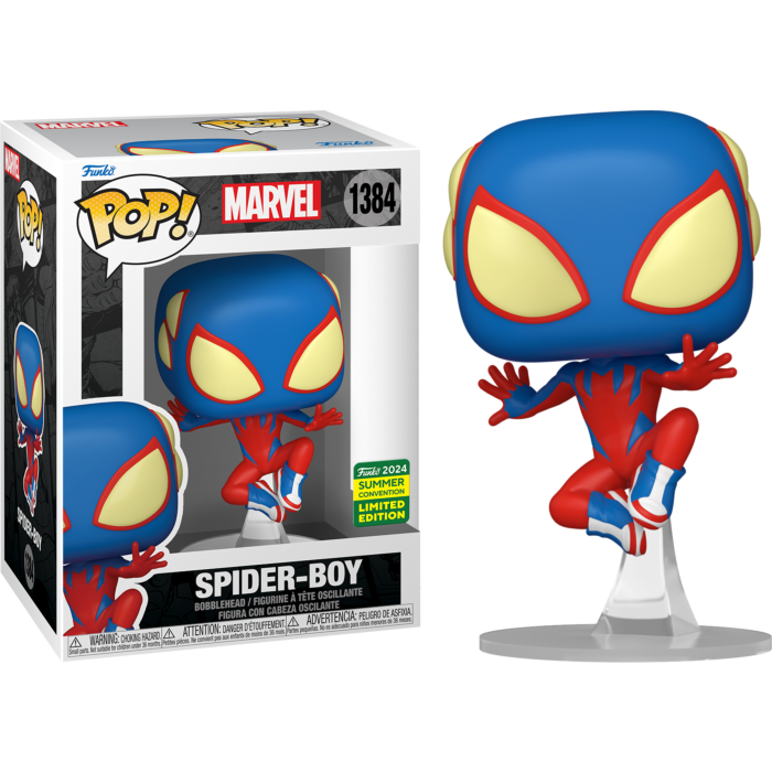 Marvel - Spidey Boy SDCC 2024 US Exclusive Funko Pop! Vinyl Figure #1384