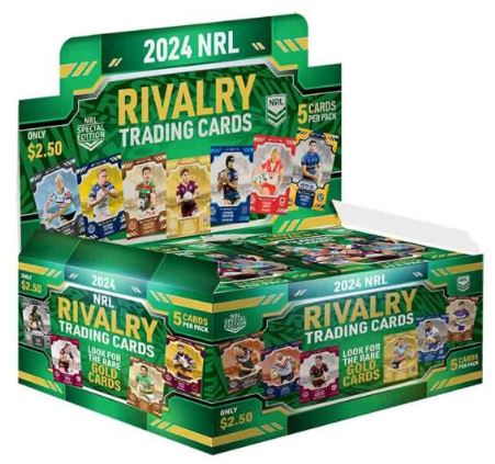 2024 NRL Rivalry Trading Cards Sealed Box