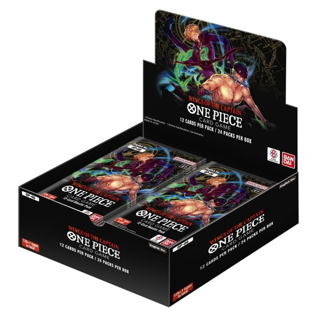 Wings of the Captain [OP-06] One Piece Trading Card Game Booster Sealed Box