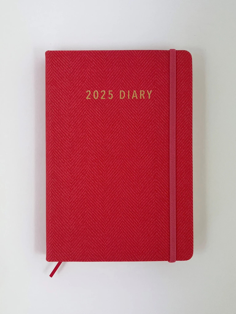 2025 A5 DTP Diary - Coral