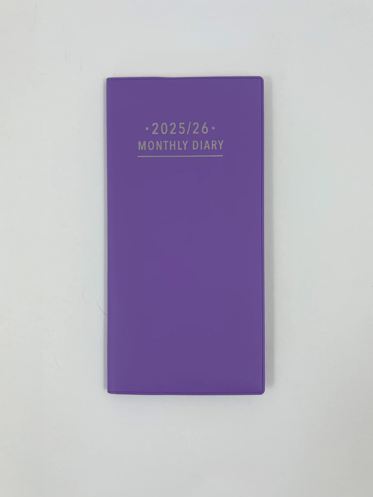 25/26 Monthly Diary - Violet