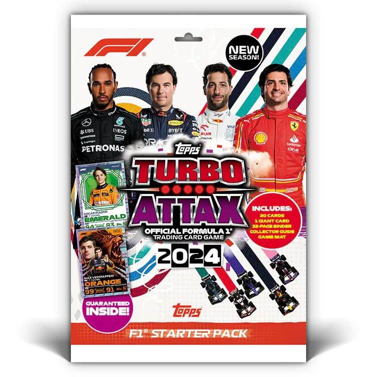 Topps Formula 1 Turbo Attax 2024 Starter Pack