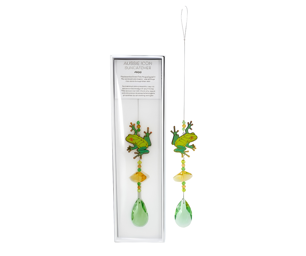 Eternity Crystals Suncatcher - Aussie Icons (Frog)