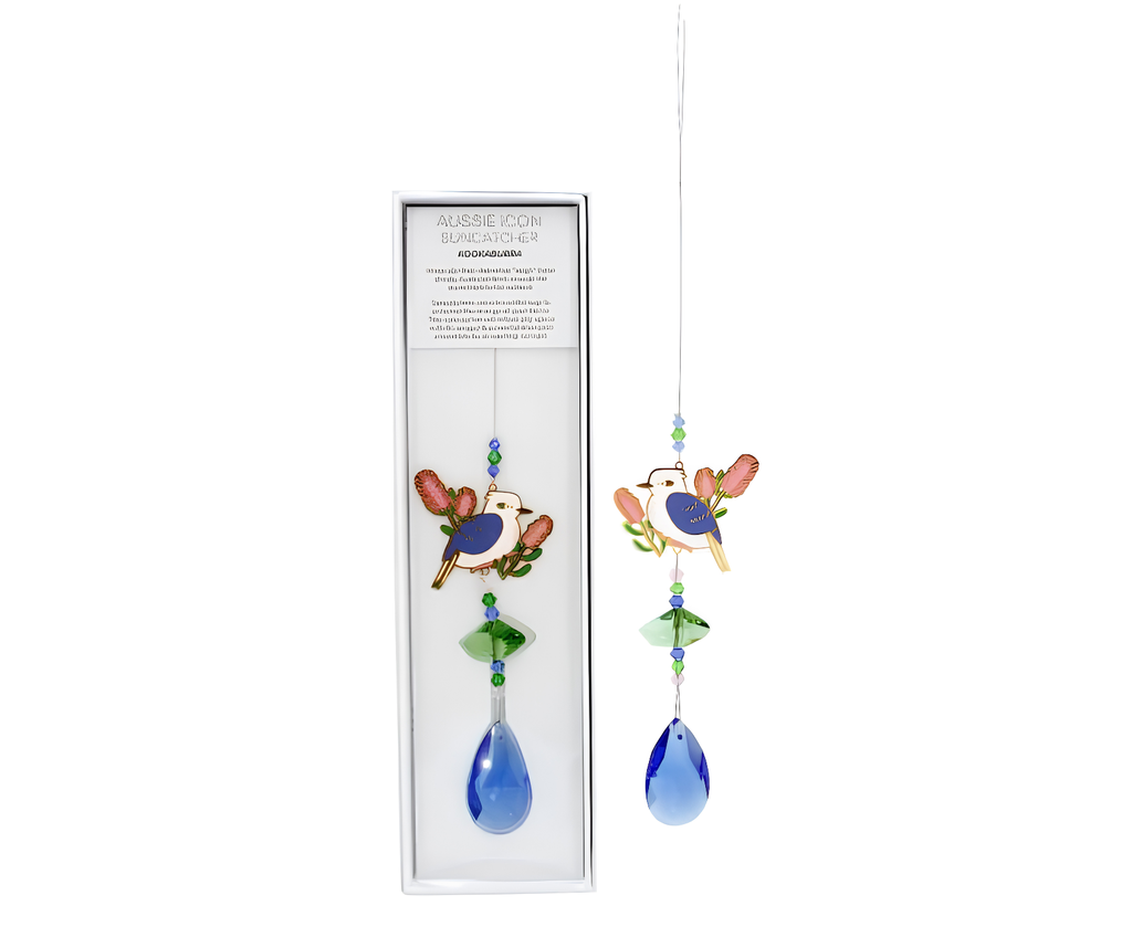 Eternity Crystals Suncatcher - Aussie Icons (Kookaburra)